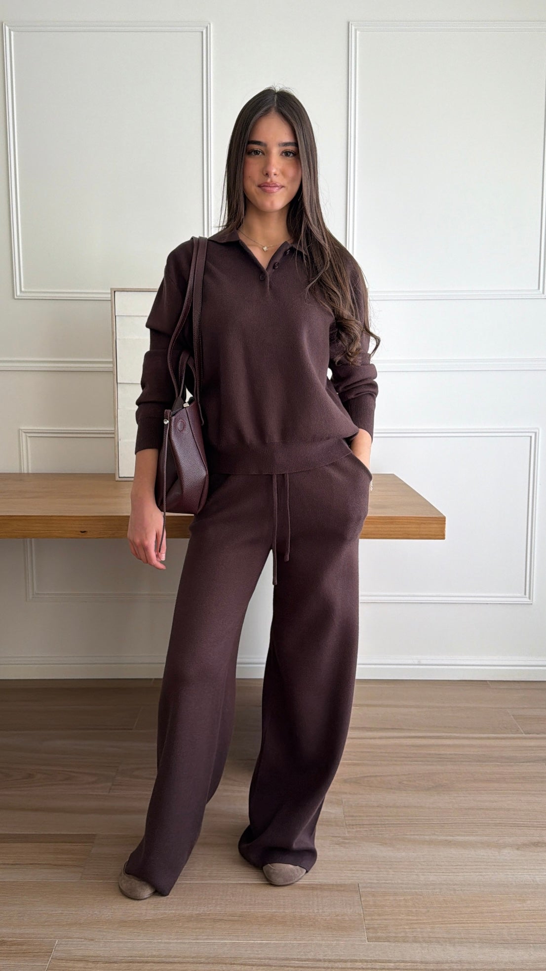 Ensemble Knitwear 02 [marron]
