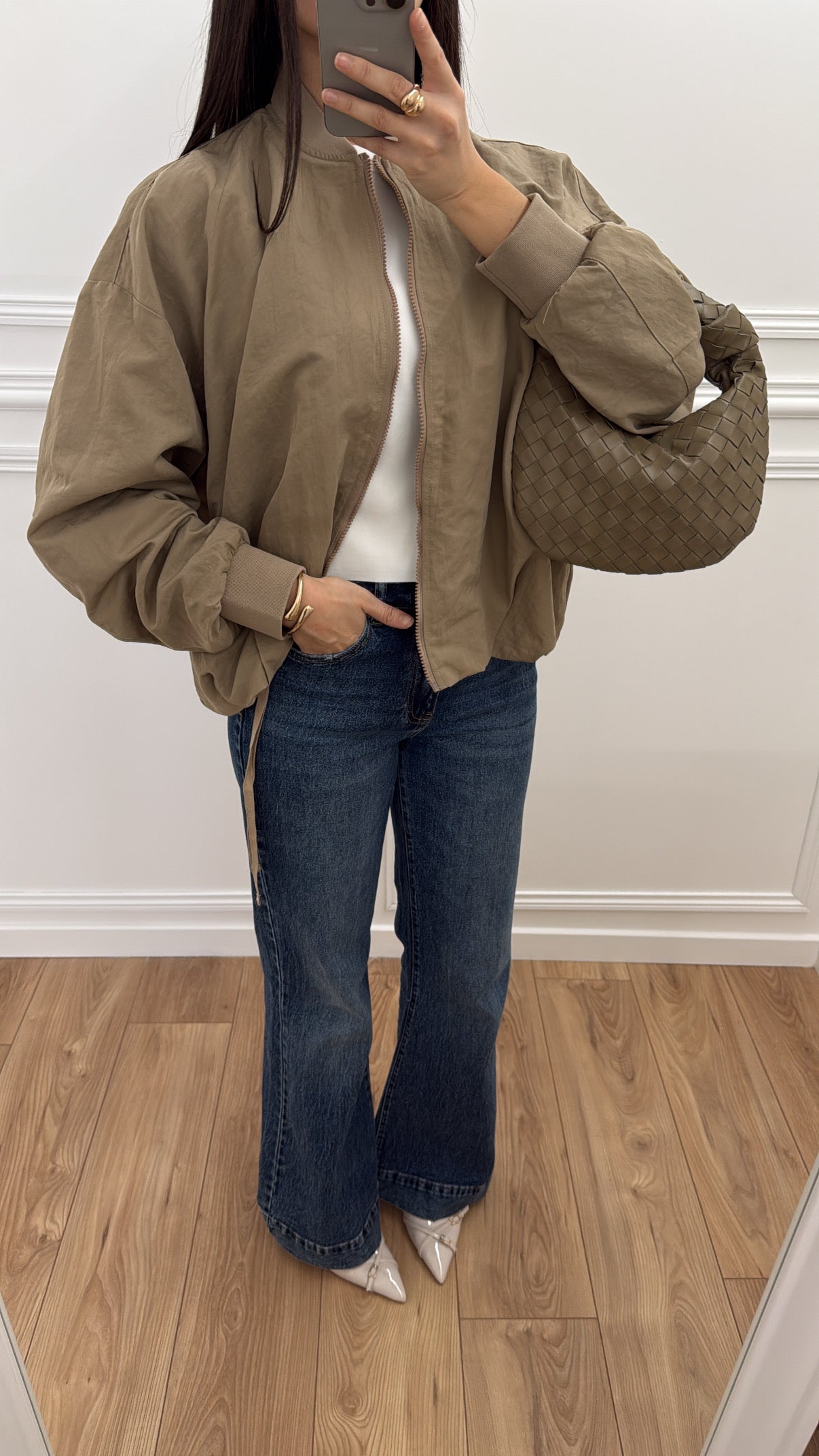 Bomber oversize [ taupe ]