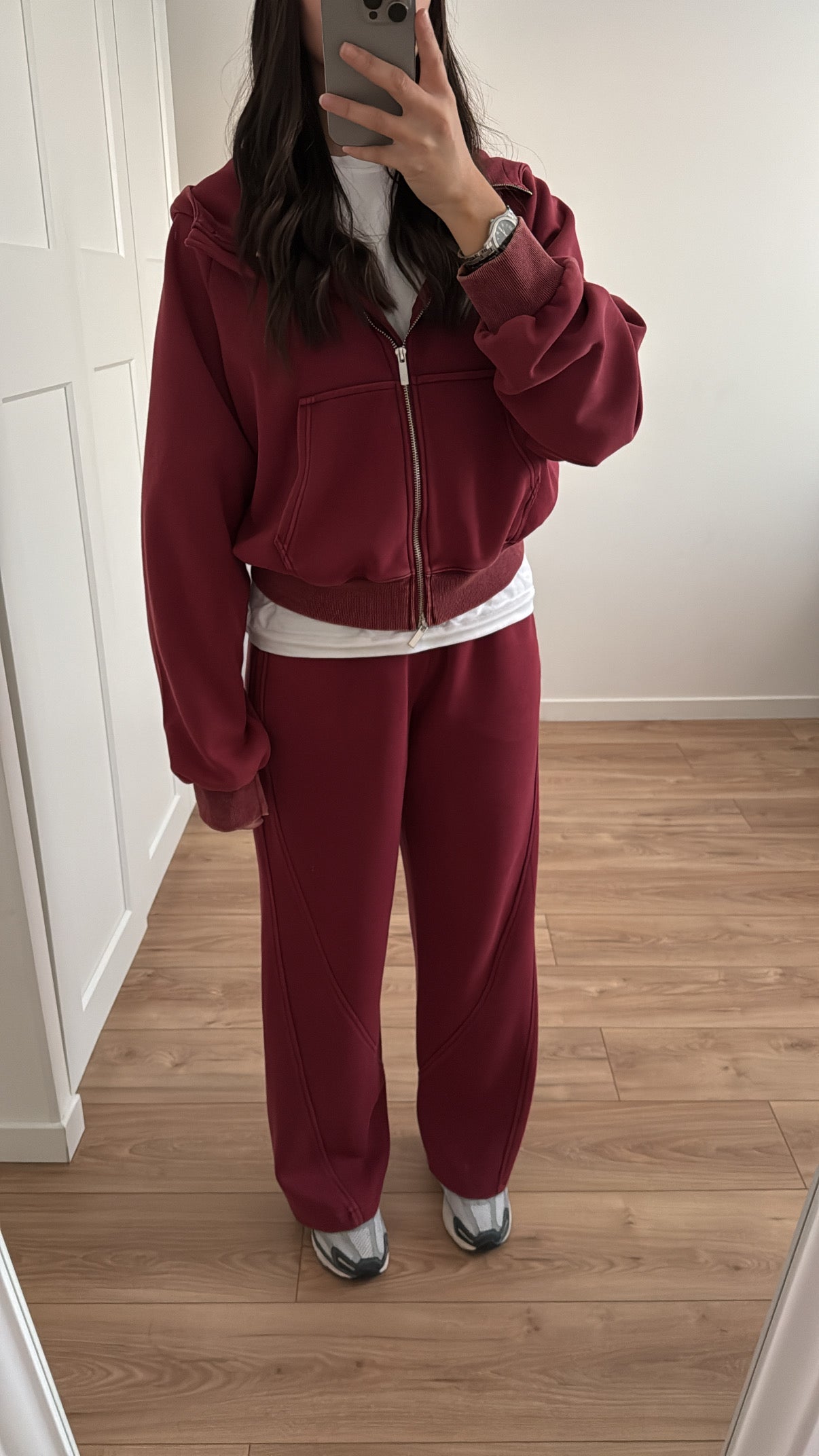 Ensemble sportwear [ bordeaux ]