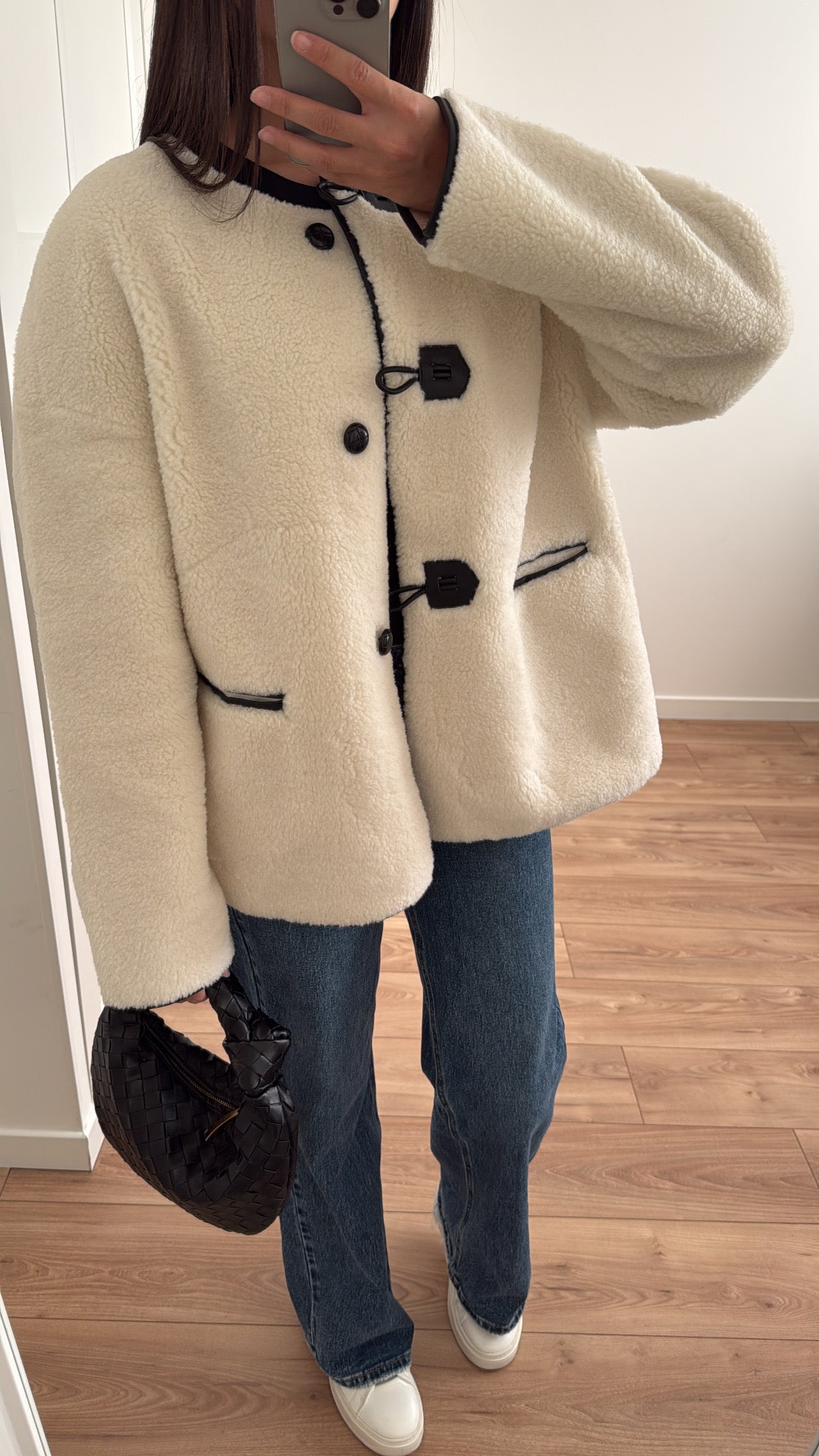 Manteau TEDDY [ blanc ]