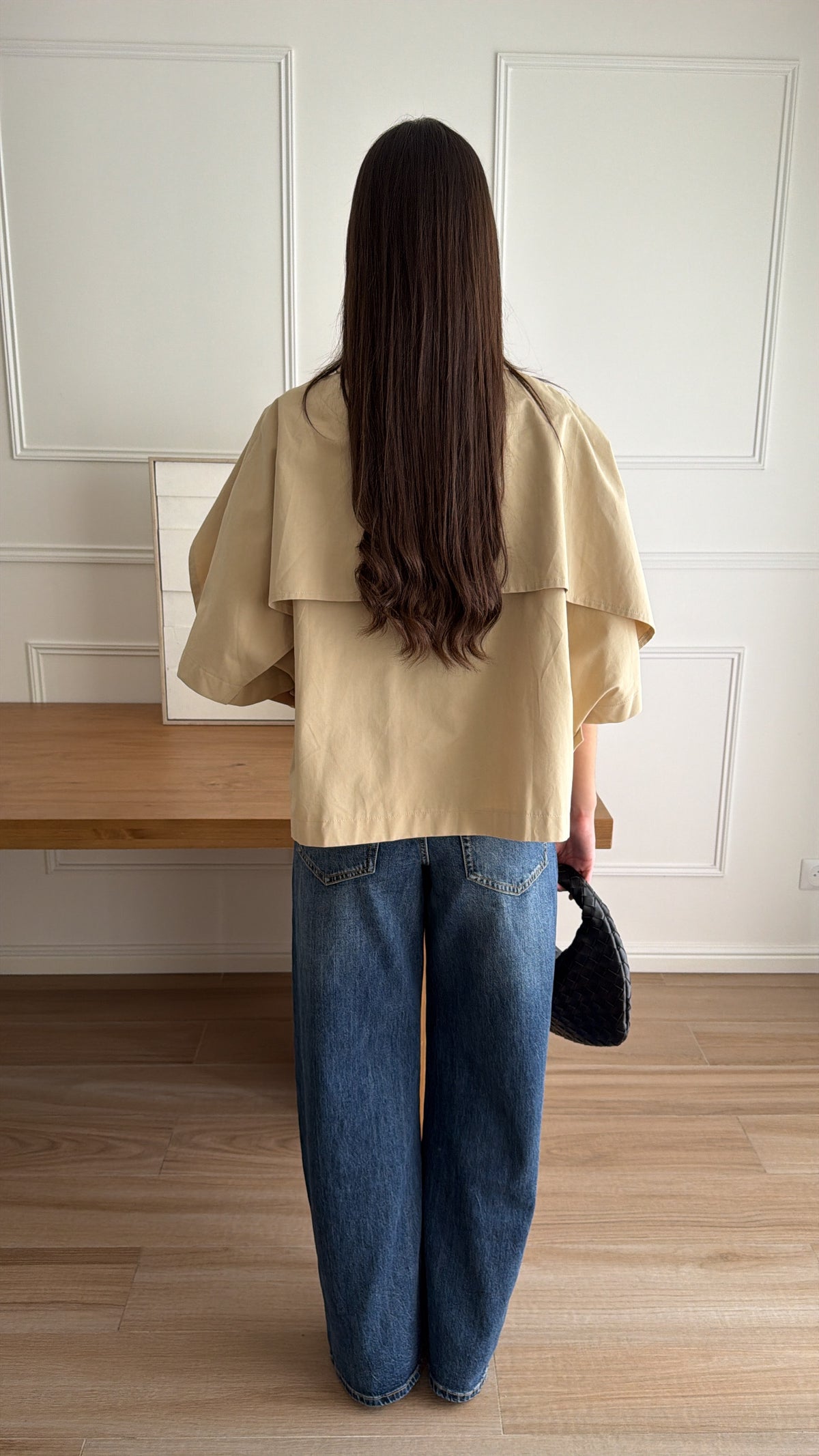 Cape trench loose [beige]