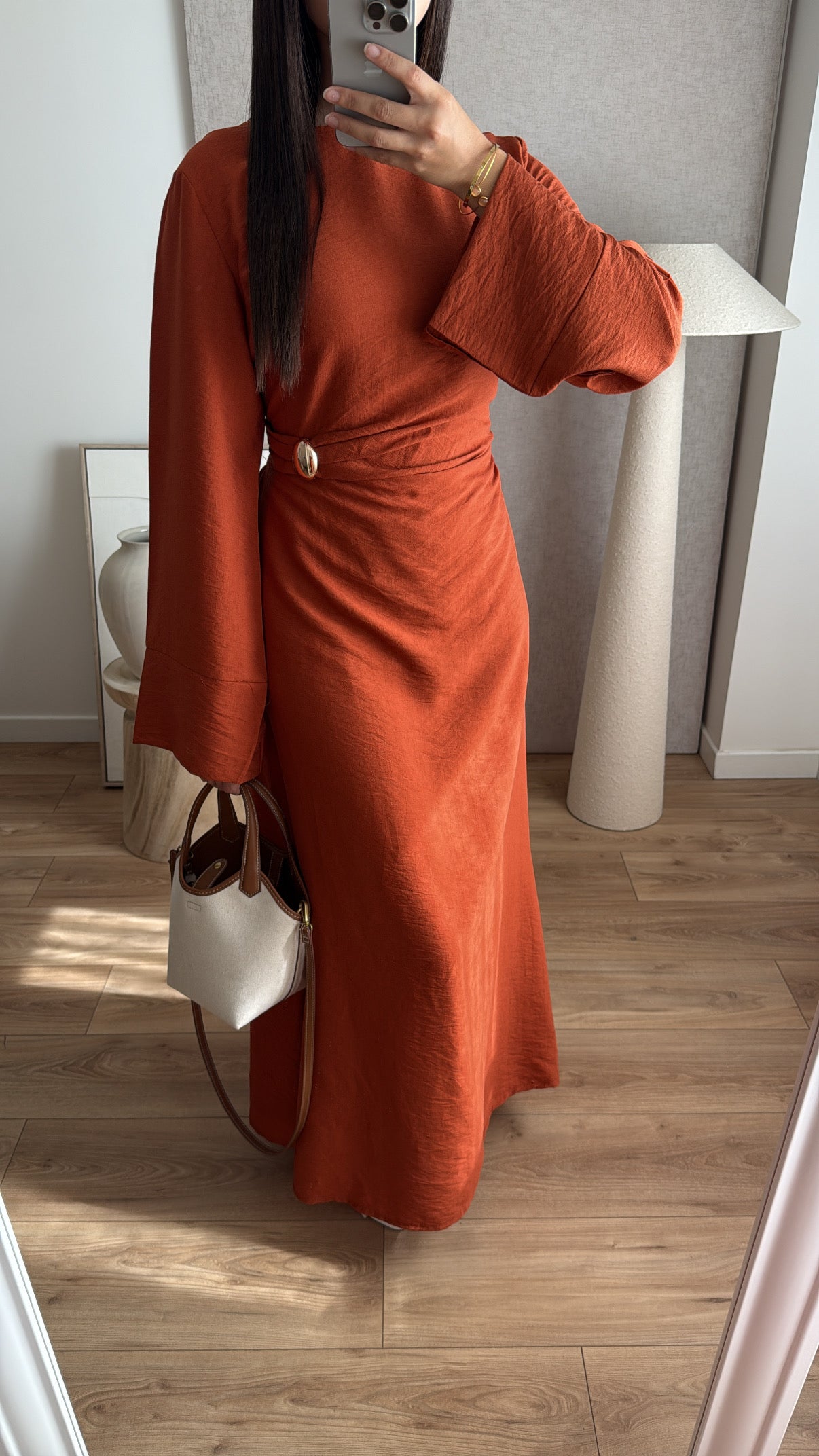 Terracotta Dress 