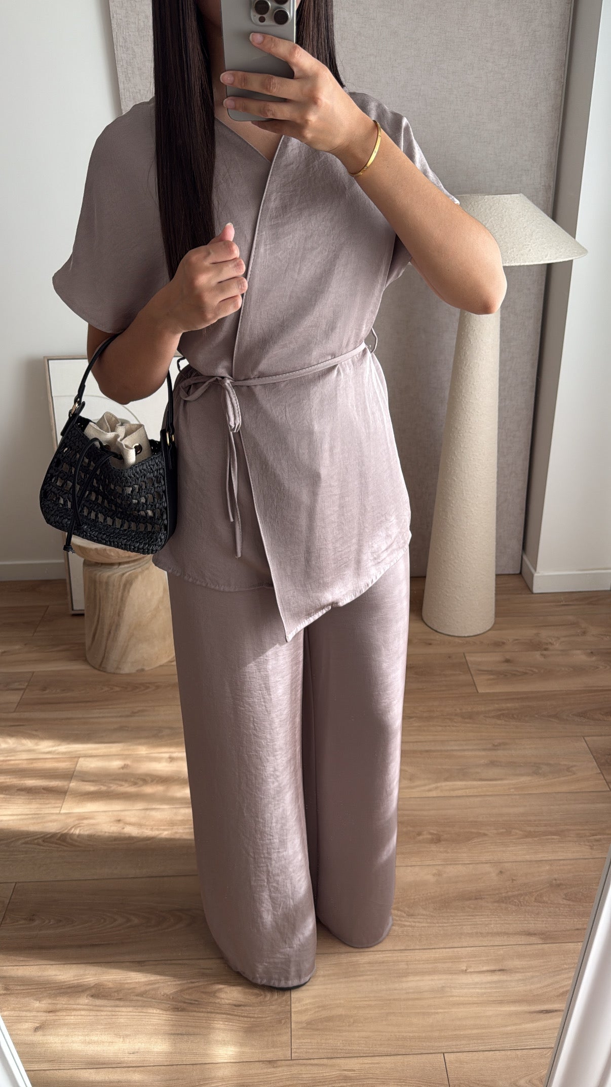 Ensemble fluide MAO [ taupe ]
